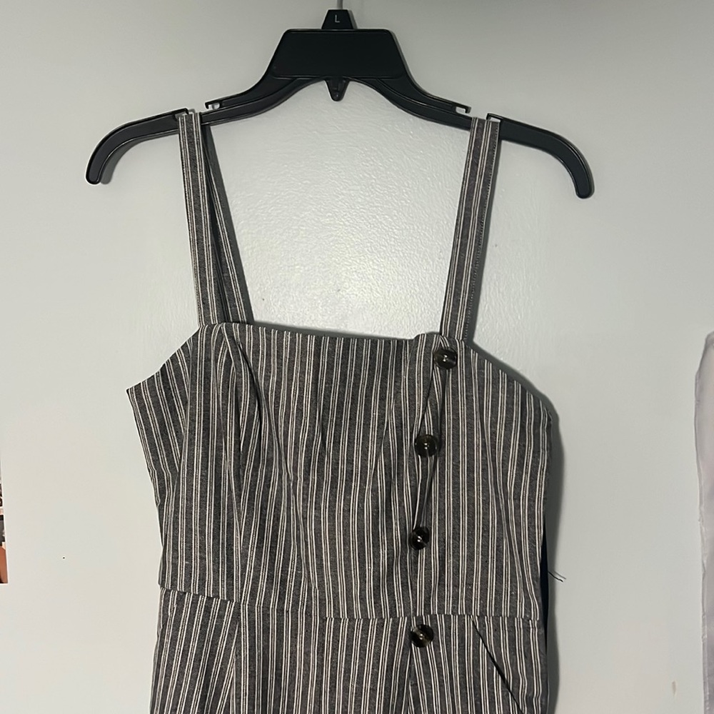 Striped Jumpsuit